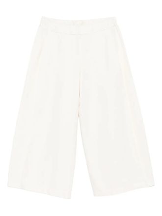Labo Art Sporto wide-leg trousers - women - Cotton - 1 - White