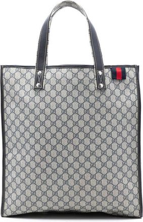 Gucci Pre-owned Gucci GG Supreme Web Tote Ladies 233081 204990