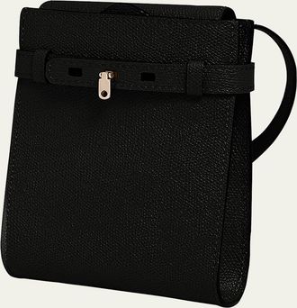 Valextra Mens Brera B-Tracollina Slim Crossbody Bag