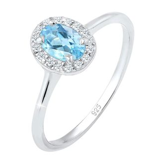 Elli Dames, Accessoires, Blauw, Maat: 58 MM