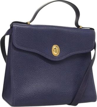 Dior Pre-owned Handbags, female, Blue, Size: ONE SIZE Pre-owned Vintage Hand Bag