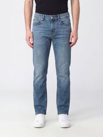 7 For All Mankind Jeans skinny slim fit in denim di cotone a vita media