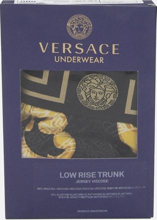 Versace Mens Versace Baroque Boxer Shorts Black - Size: 33/32/32