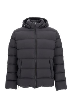 Herno Dark Grey Hood Jacket