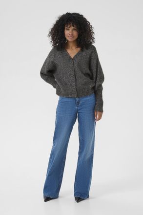 Kaffe Vest KAcuba Vest Regular fit dark grey