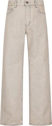 Haikure Overdyed Grijs Denim Jeans - Heren - Loose Fit Jeans - Grijs - W31 - Denim - Jeans