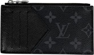 Louis Vuitton Pre-owned Wallets, male, Black, Size: ONE SIZE Pre-owned Card Case