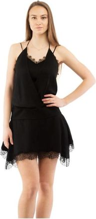 Moschino Korte Jurk - Dames - Korte kleedjes - Zwart - S - Kleedjes