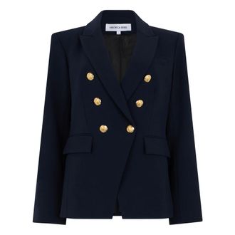 Veronica Beard Blazers, female, Blue, Size: L Miller Dickey Jacket
