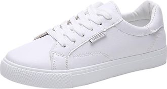 Generic Ladies Trainers Non Slip Kitchen Shoes Waitresses Chefs Oil Resistant Outsole Easy Clean Leather Comfortable Long Shifts Hard Floors Walking Trainers 