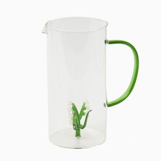 Mrs. Alice Lily of the Valley Glass Jug in Green at Nordstrom