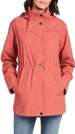 Gallery Water Resistant Packable Jacket in Cinnamon at Nordstrom, Size X-Large