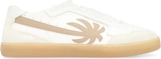 Palm Angels New Palm 1 - Heren - Sneakers - Wit - 40 EU - Leer - Schoenen