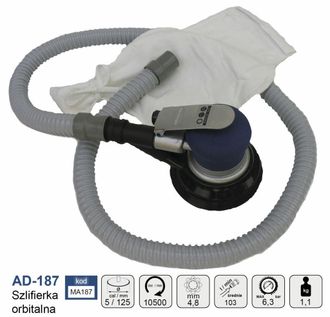 Adler Europe Europe Ad-187 Lijadora Neum&aacute;tica Composite 125 Mm