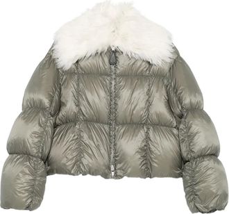 Jil Sander Giacca trapuntata - Verde