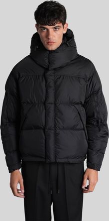 Aspesi Pinguino Puffer In Black Polyamide