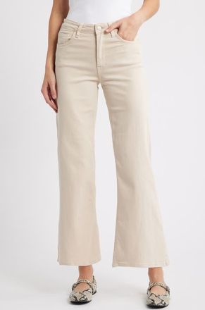 Mavi Alexa High Waist Wide Leg Jeans in Champagne Flex Blue at Nordstrom, Size 25 30
