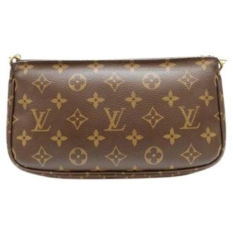 Louis Vuitton Pre-owned Vintage Monogram Shoulder Bag - Dames - Vintage Schoudertas - Bruin - ONE Size - Vintage