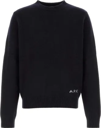 A.P.C. A. p.c. Edmond Logo-embroidered Sweater