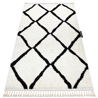 RugsX RugsX Berber Rug in White | Size: 160 cm x 220 cm