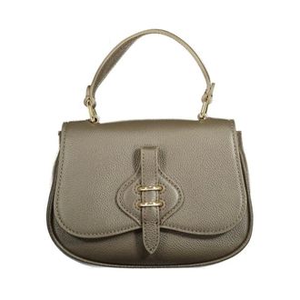 Coccinelle Leren handtas met gespdetail - Dames - Tassen - Bruin - Maat: ONE Size Leer