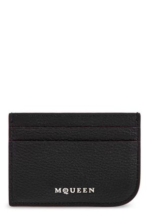 Alexander McQueen Sling Logo Plaque Card Holder