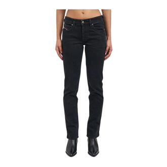Diesel Mujer, Vaqueros, Negro, Talla: W24