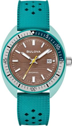 Bulova 98B446 - Snorkel - Dames - Horloges - Groen - ONE Size - Accessoires