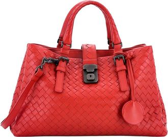 Bottega Veneta Roma Bag Intrecciato Nappa Small (Authentic Pre-Loved)
