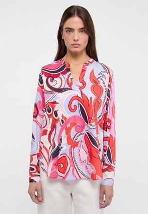 Eterna Longbluse »LOOSE FIT« EASY IRON (bügelleicht)