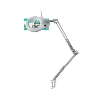 Favorit Unilux Zoom L&aacute;mpara Lupa Led Blanco Brazo Pivotante