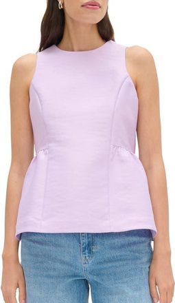 Aligne Solstice Sleeveless Peplum Top in Lavender at Nordstrom, Size 10