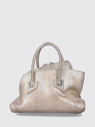 The Attico La Passeggiata Python-Print Leather Mini Handbag