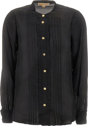 Michael Kors Top - Dames - Overhemden - Zwart - M - Overhemden