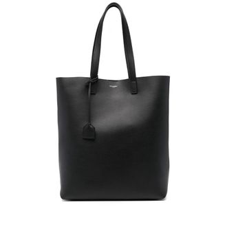 Saint Laurent Bold Leather Tote Bag