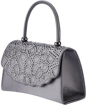 Lady Couture Evening Handbag in Pewter at Nordstrom, Size Small