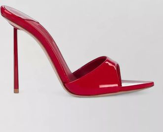 Le Silla bella mule open toe stiletto patent