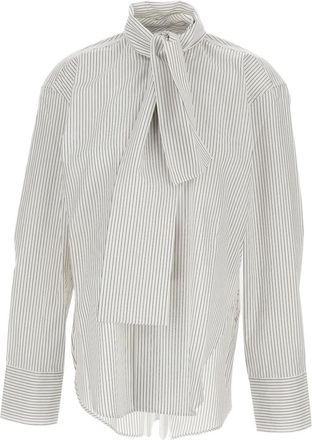 Plan C Camicia a righe - Toni neutri