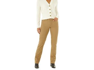 Lee Legendary Regular Fit Straight Leg Jeans Mid-Rise Womens Clothing Tigers Eye : 12 S, Cotton/Denim/Spandex