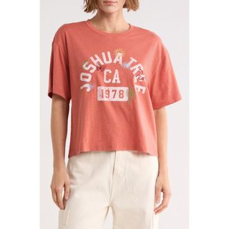 Vinyl Icons Joshua Tree Graphic Tee in Orange at Nordstrom Rack, Size X-Small