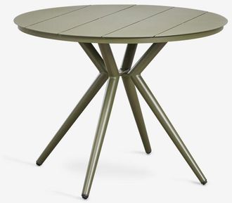 Sklum Mesa De Comedor Redonda En Aluminio Valerie Sklum