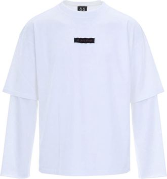 44 Label Group Felpa girocollo - - Tops - Uomo - Bianco - L