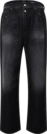 Replay Womens 9zero1 Straight-Fit Jeans in Black Cotton - Size 28W/32L