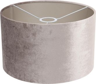 Steinhauer Pantalla De L&aacute;mpara - Shade - Plateado - Velours - Steinhauer