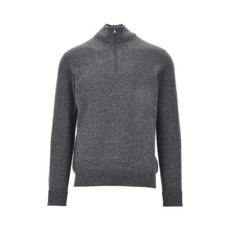 Ballantyne Half-zip cashmere sweater Man 50