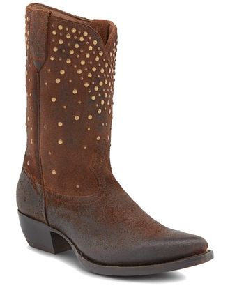 Frye Sacha Mid Stud Suede Boot