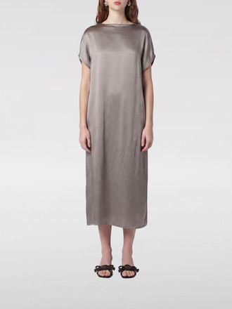 Dries Van Noten Abito midi in raso