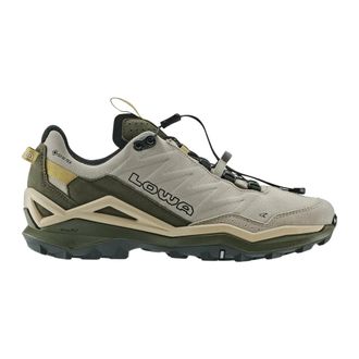 Lowa Maddox Pro GTX LO SL - Heren - Sport - Beige - Maat: 43 1/2 EU Leer