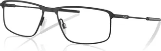 Oakley 56mm Rectangle optical glasses in Black at Nordstrom