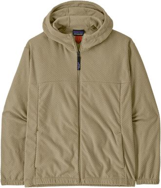 Patagonia Textured Fleece Hoody - Heren - Windbreakers - Grijs - XL - Polyester - Fitness